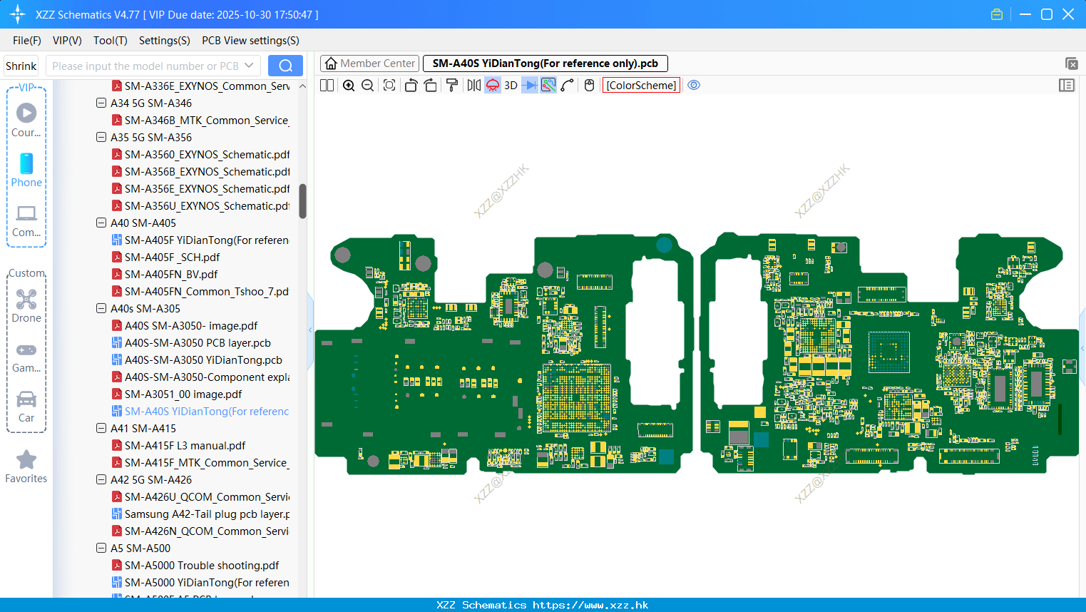 Samsung SM-A40S bitmap(For Reference Only)